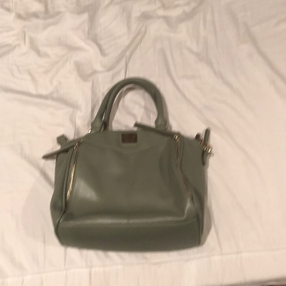 Green satchel